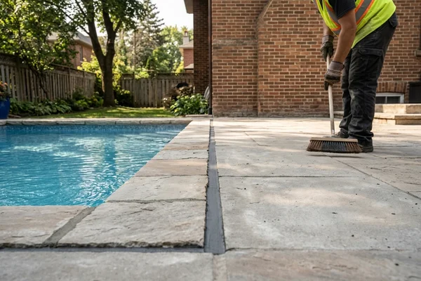 After: Reset coping and new expansion joint